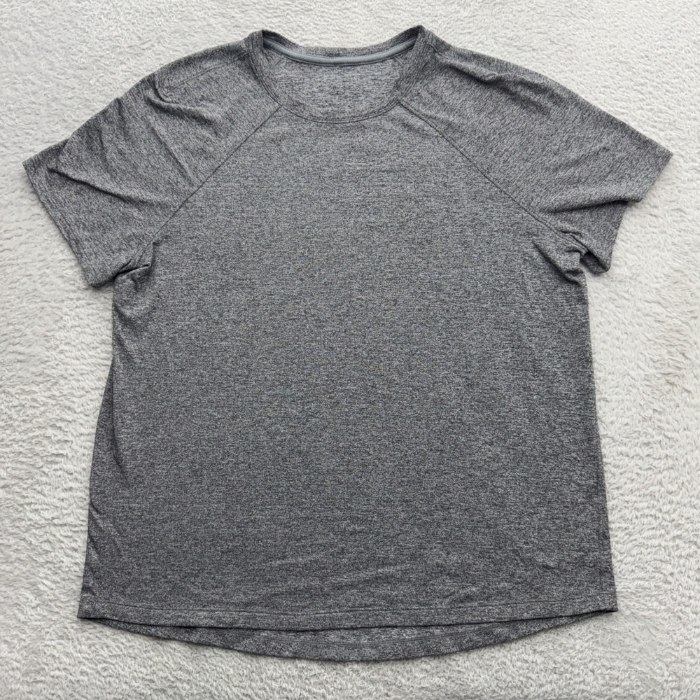 Lululemon Swiftly Tech Short Sleeve T-Shirt L Heathered Grey Womens Activewear